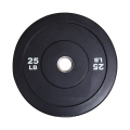 OEM Gym 5kg 10kg 15kg 20kg 25kg Rubber Weight Barbell Bumper Plate